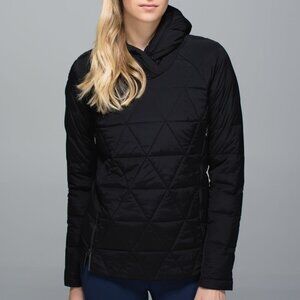 Lululemon Fluffed Up Pullover Down Filled Hooded Jacket Size 6